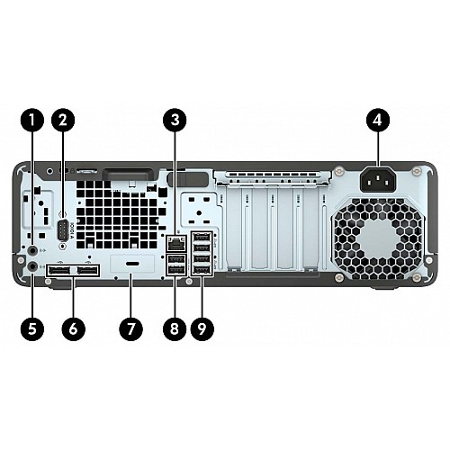 Gebruikte Desktops Hewlett-Packard 800 G4 SFF