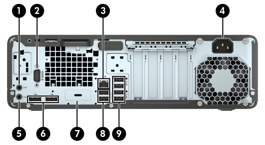 Gebruikte Desktops Hewlett-Packard 800 G4 SFF